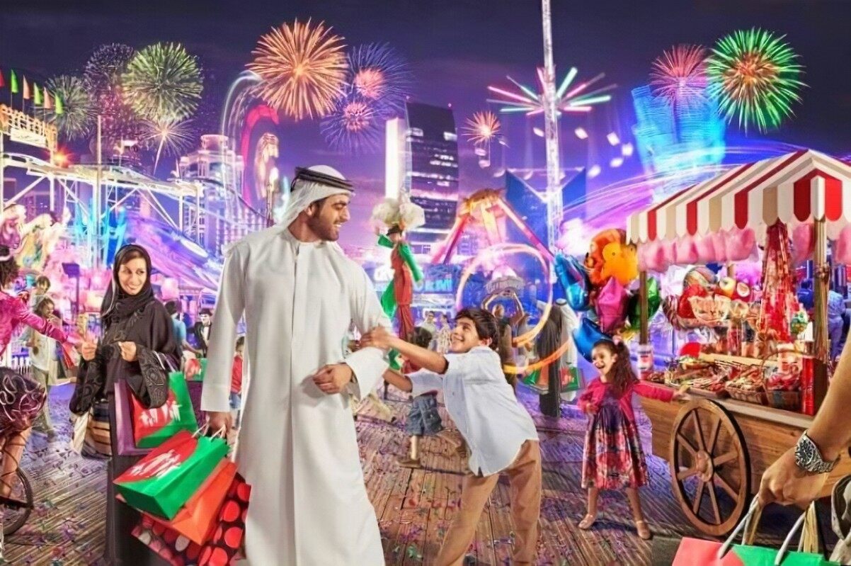 China to the Middle Eastern Market，Shopping Festivals Background